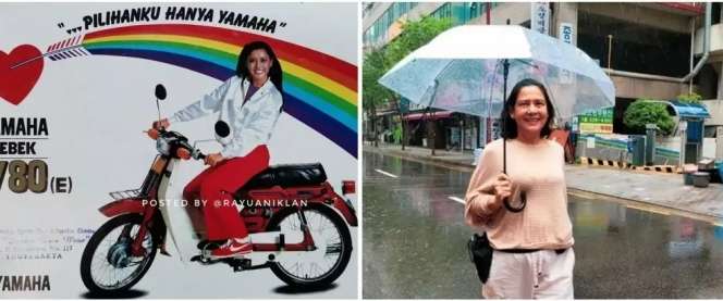 Potret Dulu dan Kini Seleb Bintang Iklan Motor Jadul, Paras Komeng Bikin Pangling, Ternyata Gagah Banget!