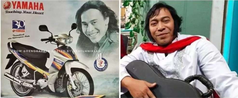 Potret Dulu dan Kini Seleb Bintang Iklan Motor Jadul, Paras Komeng Bikin Pangling, Ternyata Gagah Banget!