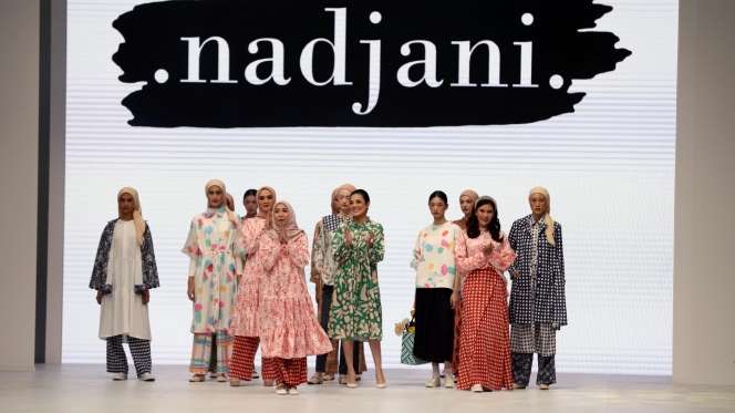 Nadjani Tampilkan Koleksi 'Sign of Spring' di JFW 2023