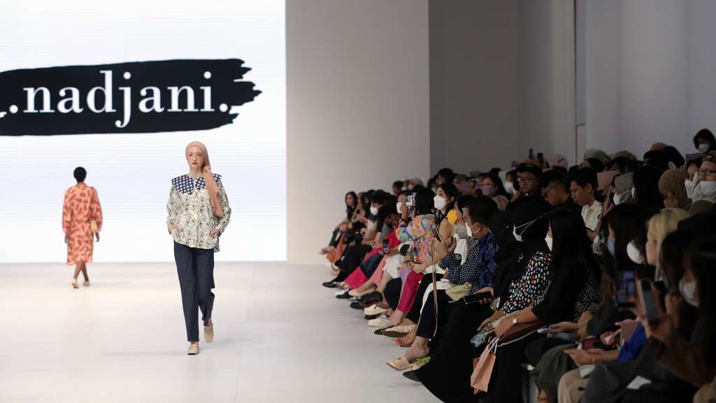 Nadjani Tampilkan Koleksi 'Sign of Spring' di JFW 2023