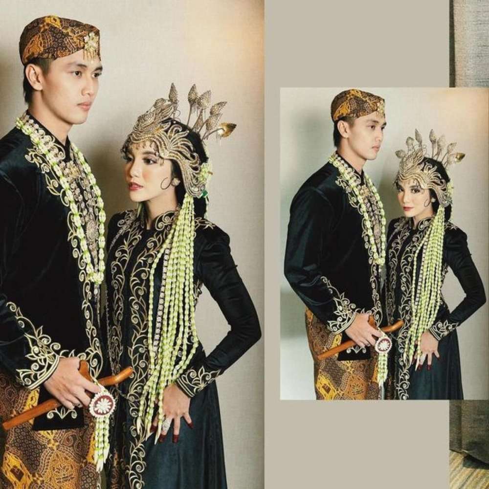 Viral Artis Malaysia Menikah Pakai Perpaduan Busana Sunda & Jawa, Netizen +62 Bingung !