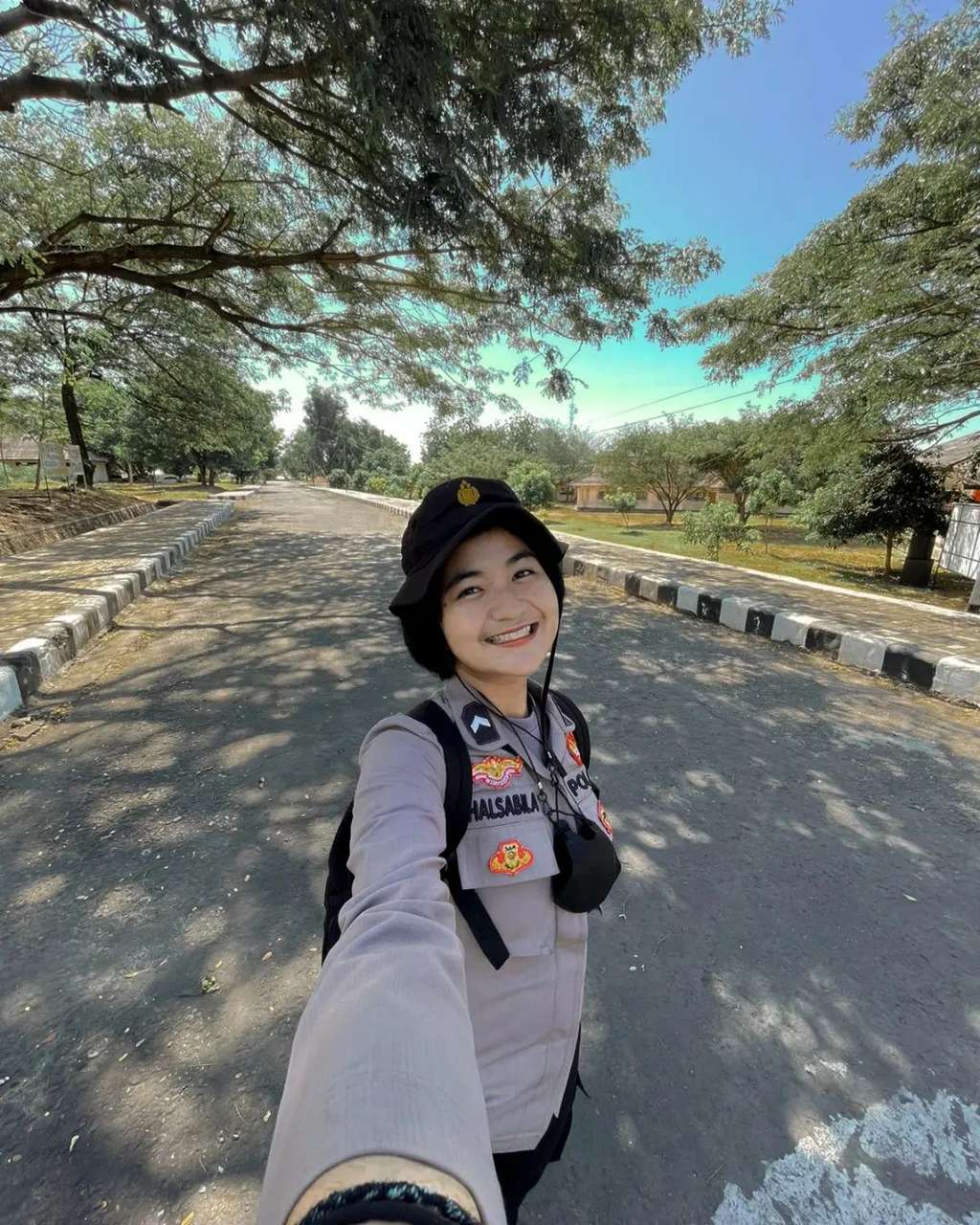 Potret Shalsabila Lestari Polwan Cantik yang Viral, Puteri Indonesia NTB 2020