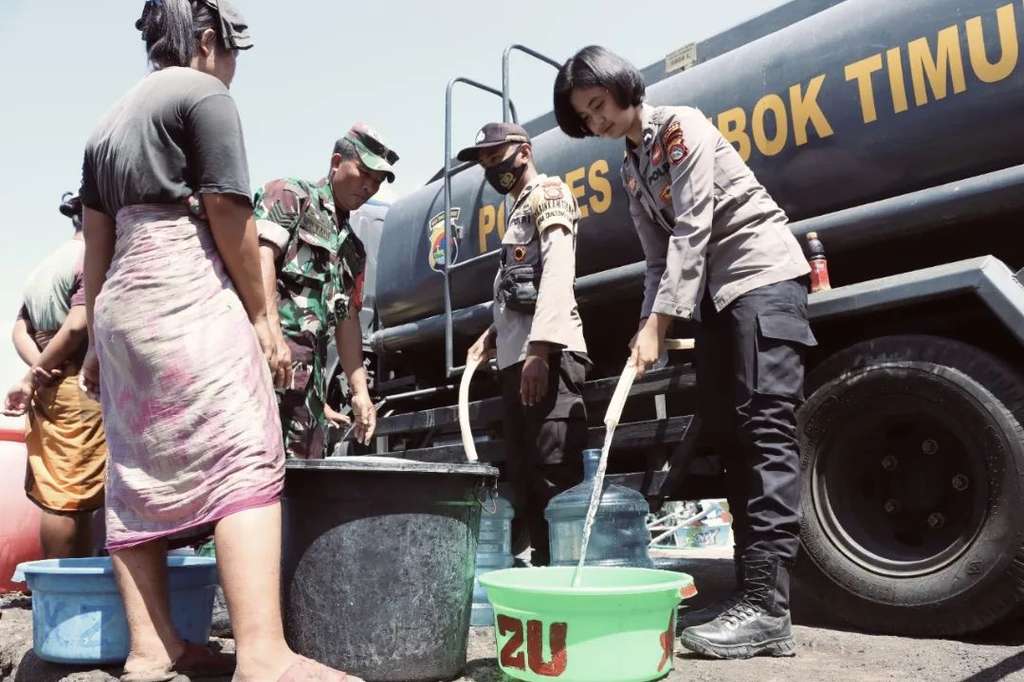 Potret Shalsabila Lestari Polwan Cantik yang Viral, Puteri Indonesia NTB 2020