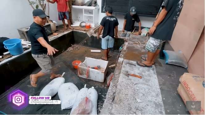 10 Potret Kolam Ikan Nikita Mirzani Sebelum VS Sesudah Renovasi, Kini Airnya Bisa Diminum & Renang!