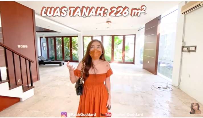 Bikin Betah, Potret Vila Rachel Goddard di Bali, Konsepnya Ala Mediterania!