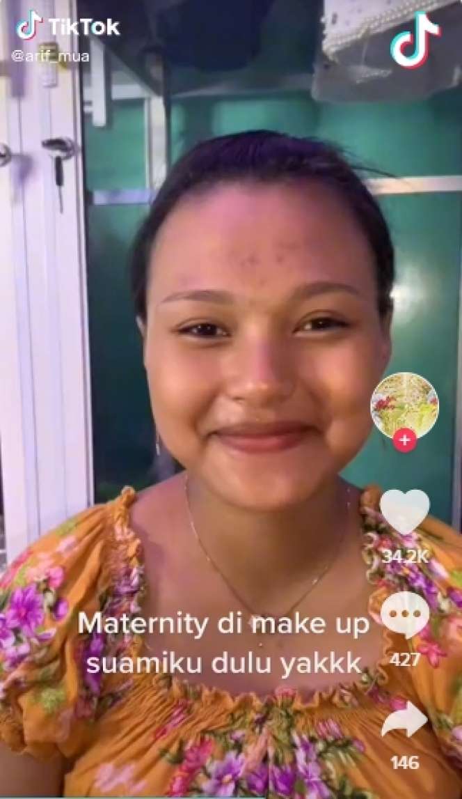 Viral Pria Jawa Rias Sendiri Istrinya untuk Foto Hamil, Awalnya Dekil & Culun Jadi Bak Barbie Korea!