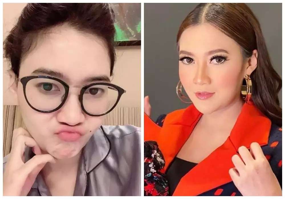 8 Potret Biduan Koplo Pakai VS Tanpa Makeup, Happy Asmara Beda Banget, Netizen Pangling!