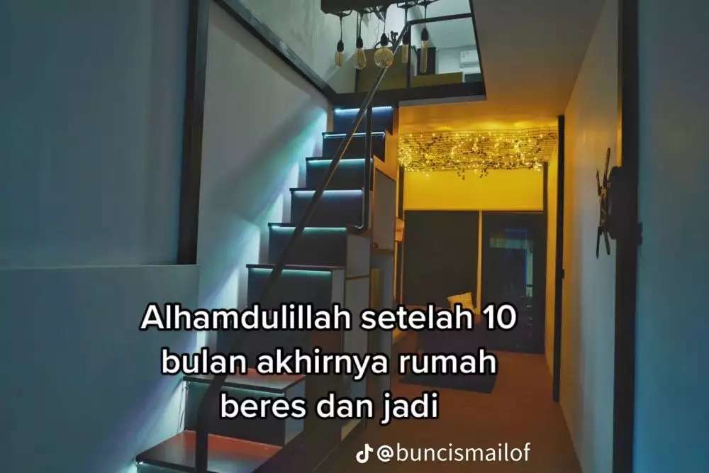 Viral Gudang Disulap Jadi Rumah Mewah, Awalnya Kumuh & Reyot Kini Bak Hunian Sultan, Lihat 10 Potretnya