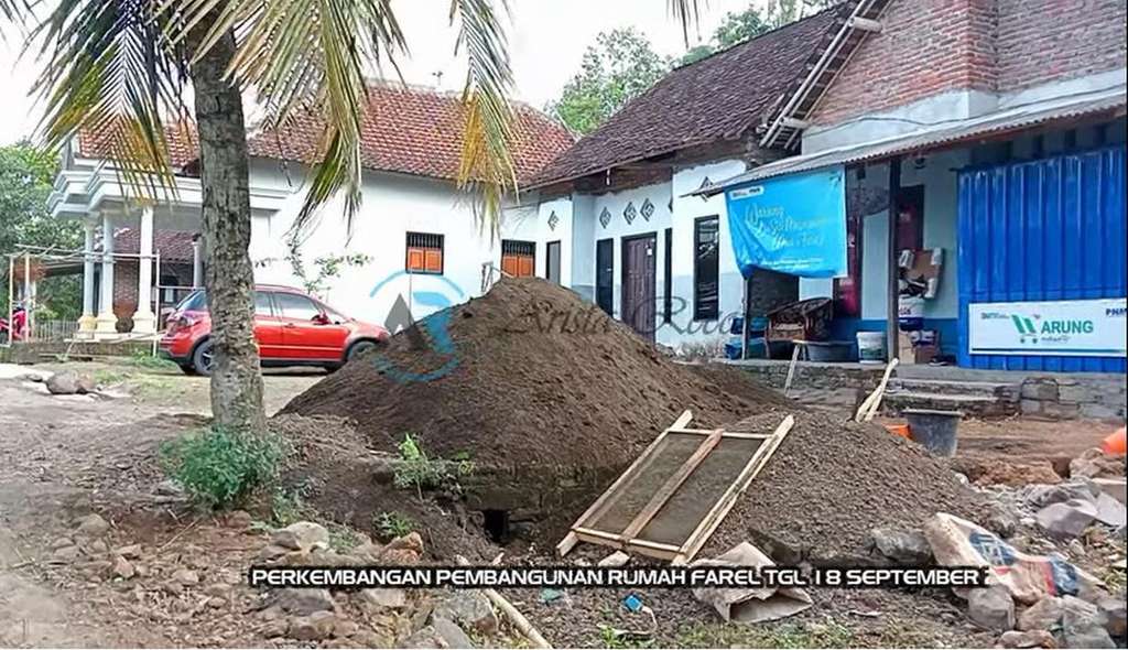 10 Potret Rumah Farel Prayoga Direnovasi, Dulu Hanya Bilik Bambu, Jadi Besar & Mewah
