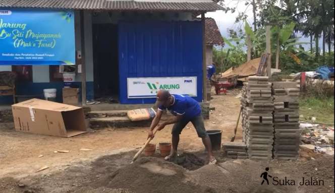 10 Potret Rumah Farel Prayoga Direnovasi, Dulu Hanya Bilik Bambu, Jadi Besar & Mewah