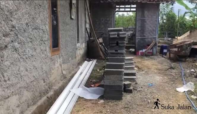 10 Potret Rumah Farel Prayoga Direnovasi, Dulu Hanya Bilik Bambu, Jadi Besar & Mewah