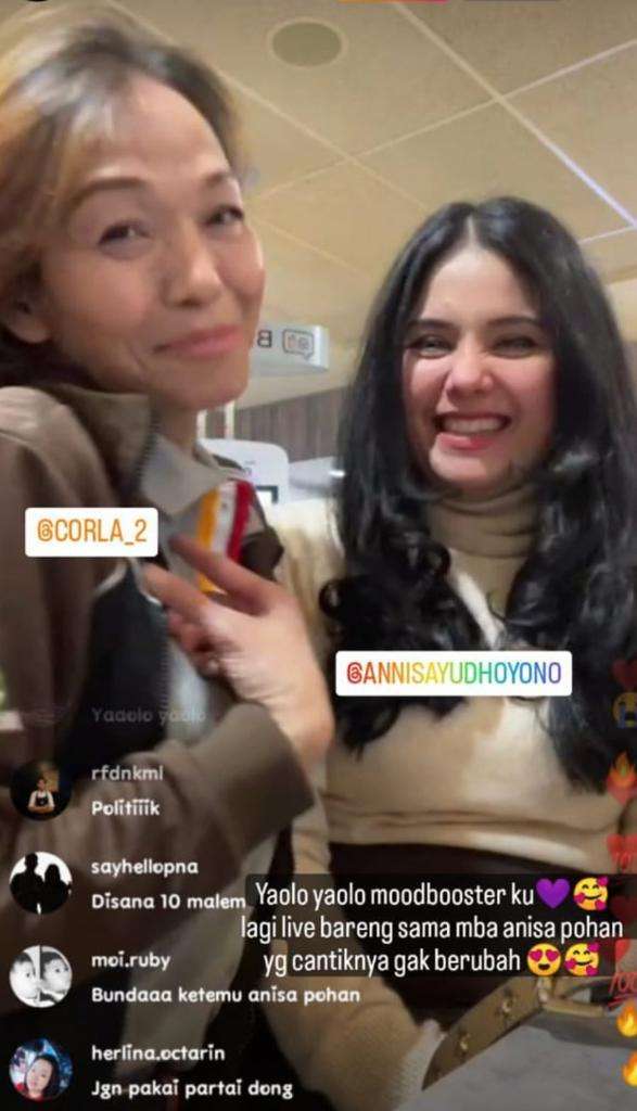 Potret Pertemuan Annisa Yudhoyono dan Bunda Corla di Jerman: Aku pun Tercorla-corla