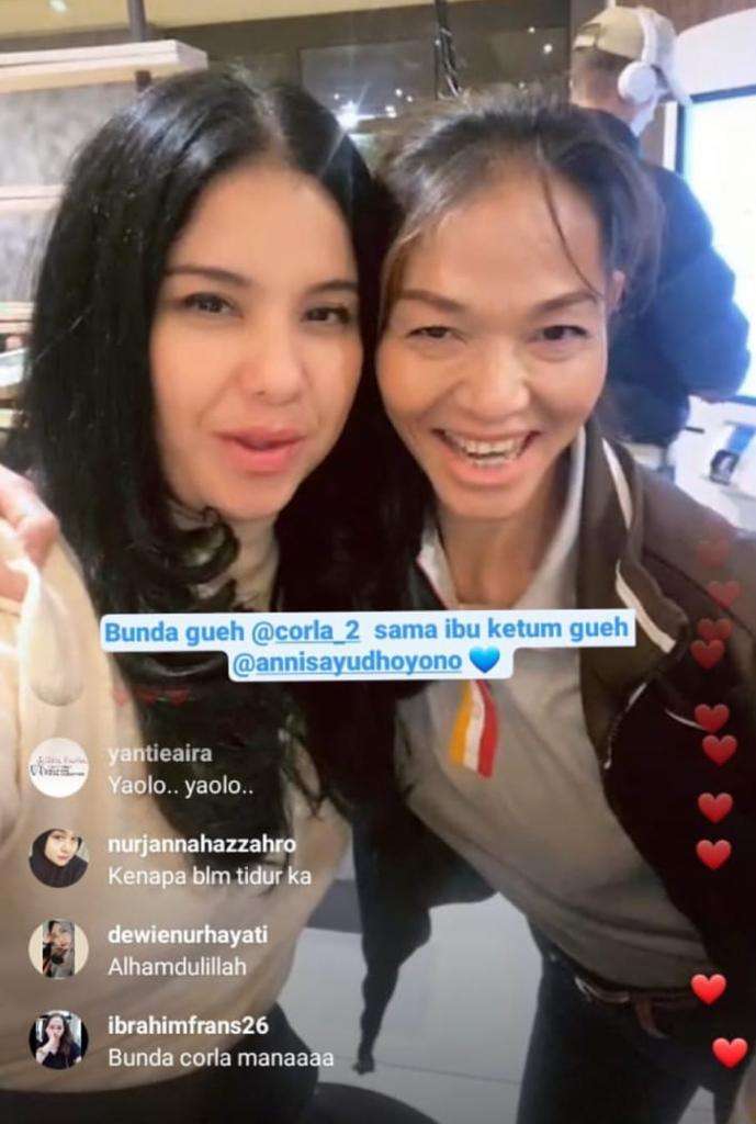 Potret Pertemuan Annisa Yudhoyono dan Bunda Corla di Jerman: Aku pun Tercorla-corla