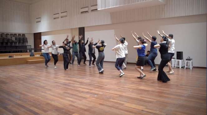 Potret Latihan Kikan Namara dan Mirabeth Jelang Pagelaran Sabang Merauke