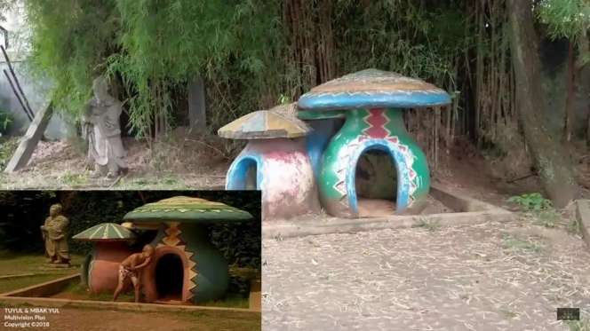 10 Potret Lokasi Bekas Syuting `Tuyul & Mbak Yul`, 25 Tahun Berlalu Taman Jamur Masih Utuh, Kini Banyak Monyet