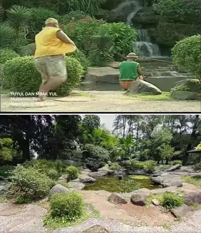 10 Potret Lokasi Bekas Syuting `Tuyul & Mbak Yul`, 25 Tahun Berlalu Taman Jamur Masih Utuh, Kini Banyak Monyet