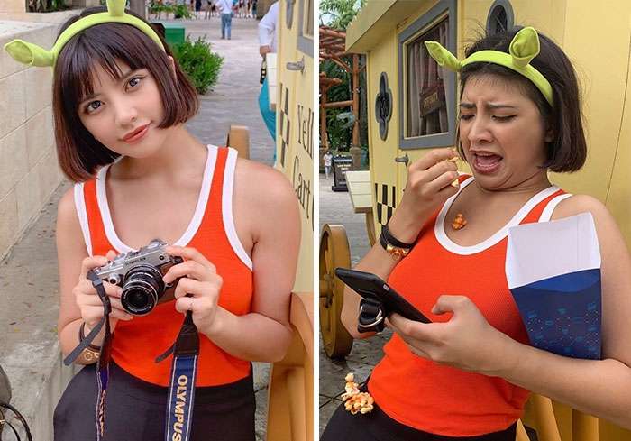 15 Potret Ekspektasi VS Realita di Balik Konten Selebgram, Terakhir Konyol Banget, Bikin Ngakak!