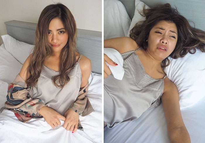 15 Potret Ekspektasi VS Realita di Balik Konten Selebgram, Terakhir Konyol Banget, Bikin Ngakak!