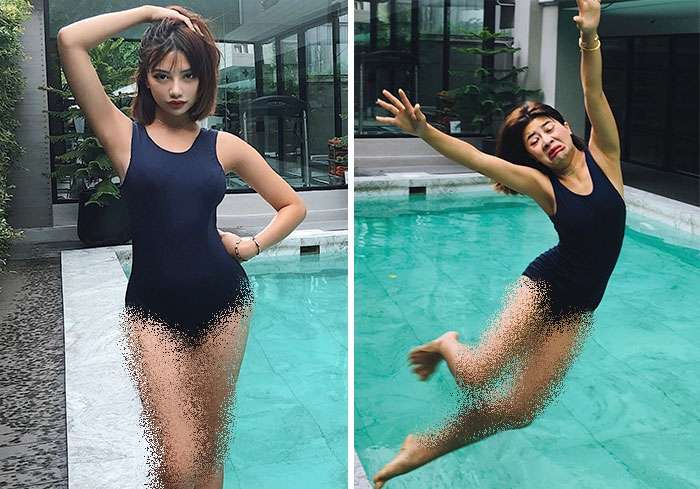 15 Potret Ekspektasi VS Realita di Balik Konten Selebgram, Terakhir Konyol Banget, Bikin Ngakak!