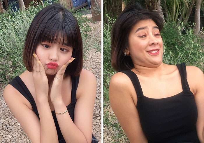 15 Potret Ekspektasi VS Realita di Balik Konten Selebgram, Terakhir Konyol Banget, Bikin Ngakak!