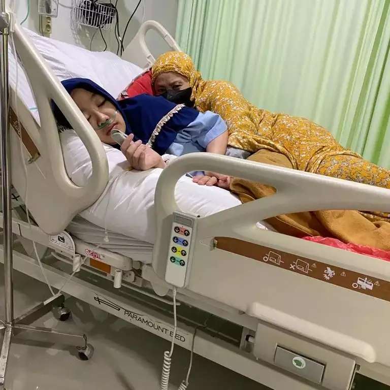 10 Potret Sedih TNI Rizka Nurjanah Sebelum Meninggal Gegara Tumor Otak, Kondisinya