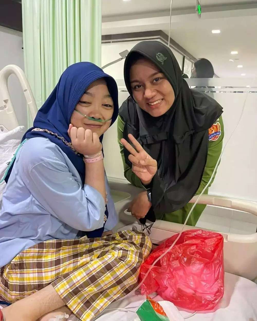 10 Potret Sedih TNI Rizka Nurjanah Sebelum Meninggal Gegara Tumor Otak, Kondisinya