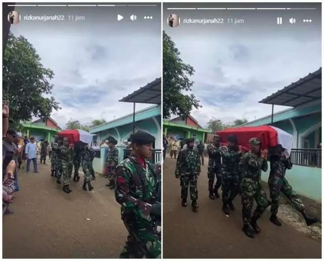 10 Potret Sedih TNI Rizka Nurjanah Sebelum Meninggal Gegara Tumor Otak, Kondisinya