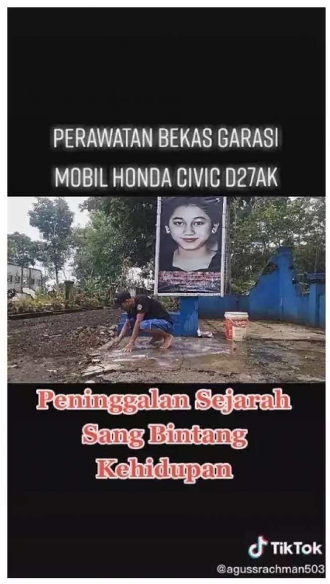 8 Potret Kondisi Terkini Garasi Mobil Nike Ardilla Pasca Kecelakaan Maut, Berada di Dekat Makamnya!