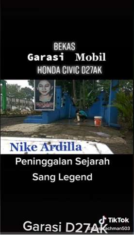 8 Potret Kondisi Terkini Garasi Mobil Nike Ardilla Pasca Kecelakaan Maut, Berada di Dekat Makamnya!