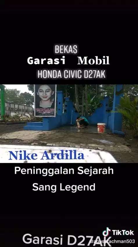 8 Potret Kondisi Terkini Garasi Mobil Nike Ardilla Pasca Kecelakaan Maut, Berada di Dekat Makamnya!