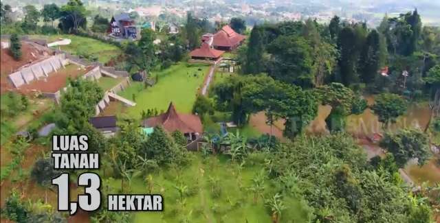 10 Potret Villa Mewah Ivy Baskara Seluas 1,3 Hektar yang Viral, Bak Miniaturnya Indonesia!