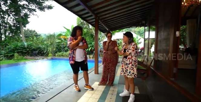 10 Potret Villa Mewah Ivy Baskara Seluas 1,3 Hektar yang Viral, Bak Miniaturnya Indonesia!