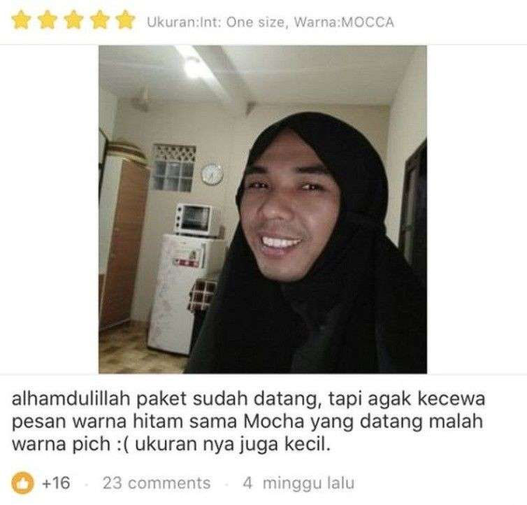 10 Potret Kocak Bapak-bapak Review Barang Online Shop, Endingnya Bikin Ngakak!