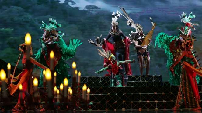 FOTO: Pagelaran Sabang Merauke Sajikan Kekayaan Budaya Indonesia 