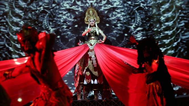 FOTO: Pagelaran Sabang Merauke Sajikan Kekayaan Budaya Indonesia 