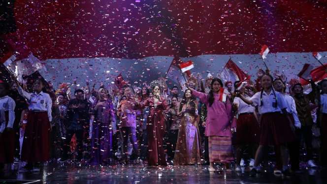 FOTO: Pagelaran Sabang Merauke Sajikan Kekayaan Budaya Indonesia 