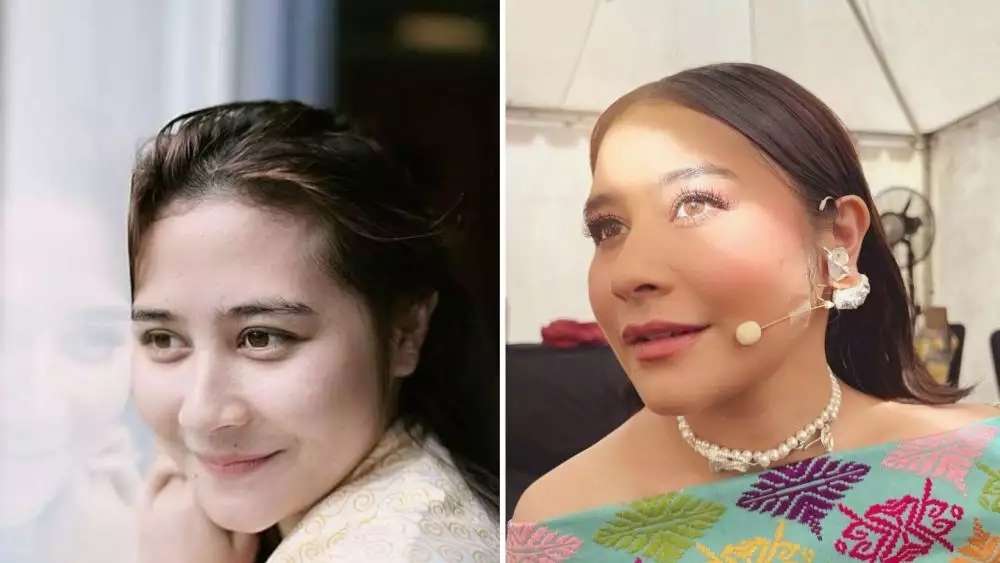 8 Potret Prilly Latuconsina Pakai Vs Tanpa Makeup, Cantik dan Imut Bak Boneka Porselen!