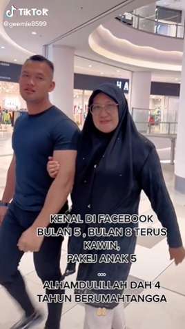 Viral Ibu-Ibu Nikahi Pria Sebaya Anaknya, Beda Usia 23 Tahun, Lihat 7 Potretnya Bikin Syok! 