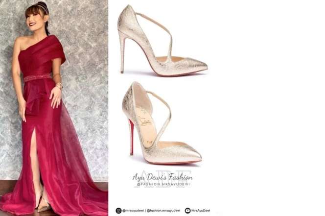 Potret Koleksi High Heels Ayu Dewi yang Super Mahal