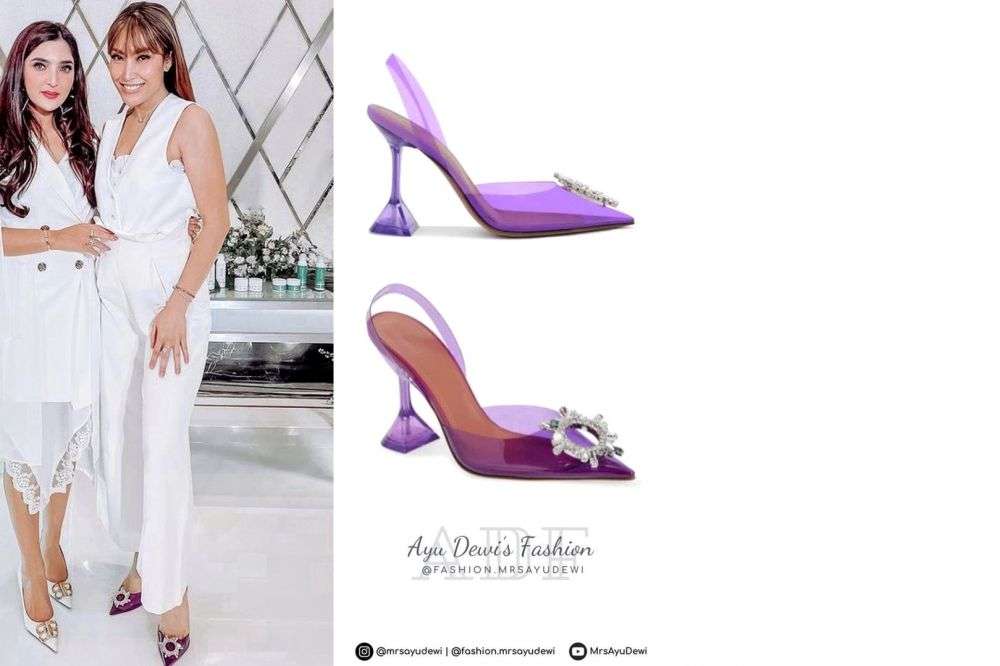 Potret Koleksi High Heels Ayu Dewi yang Super Mahal