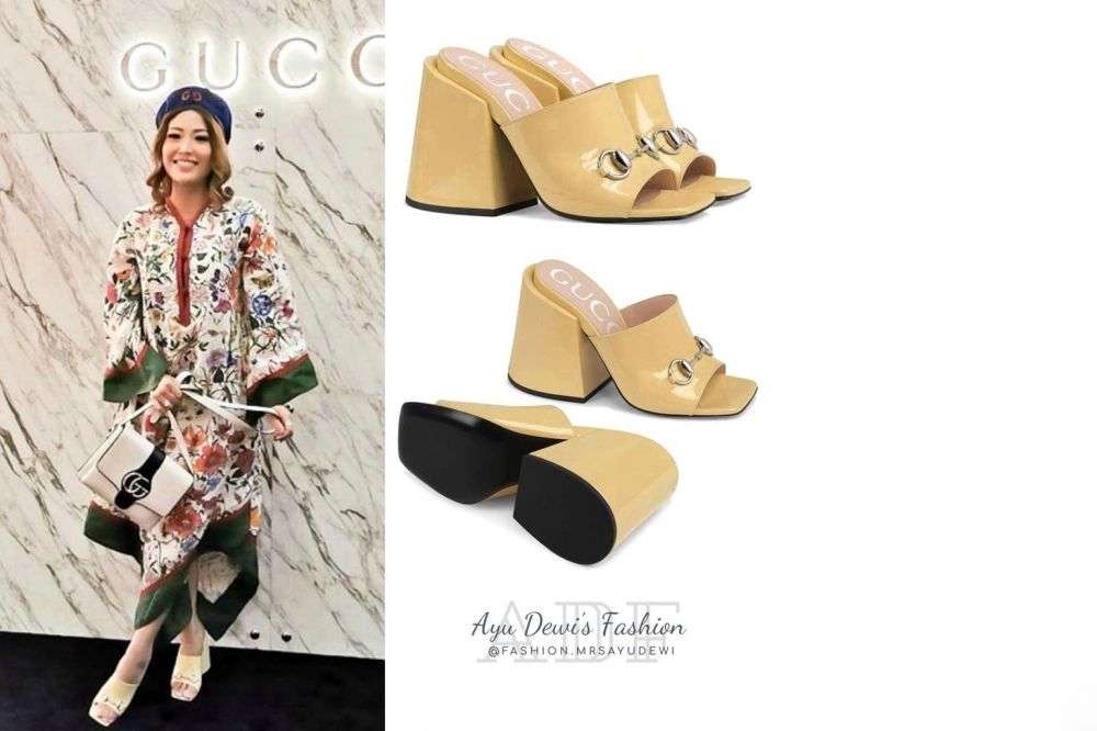 Potret Koleksi High Heels Ayu Dewi yang Super Mahal