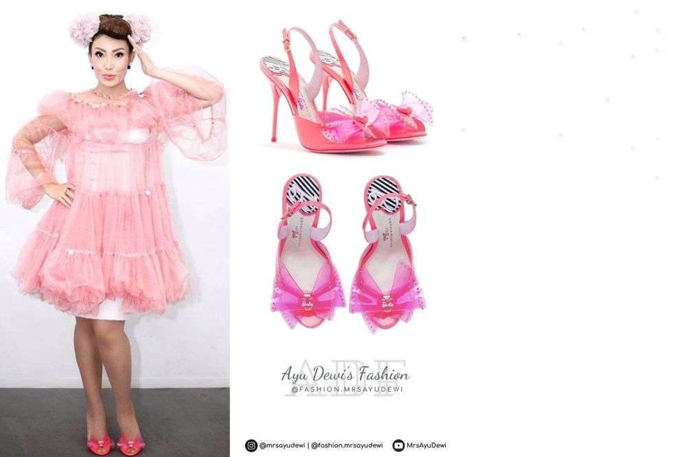 Potret Koleksi High Heels Ayu Dewi yang Super Mahal