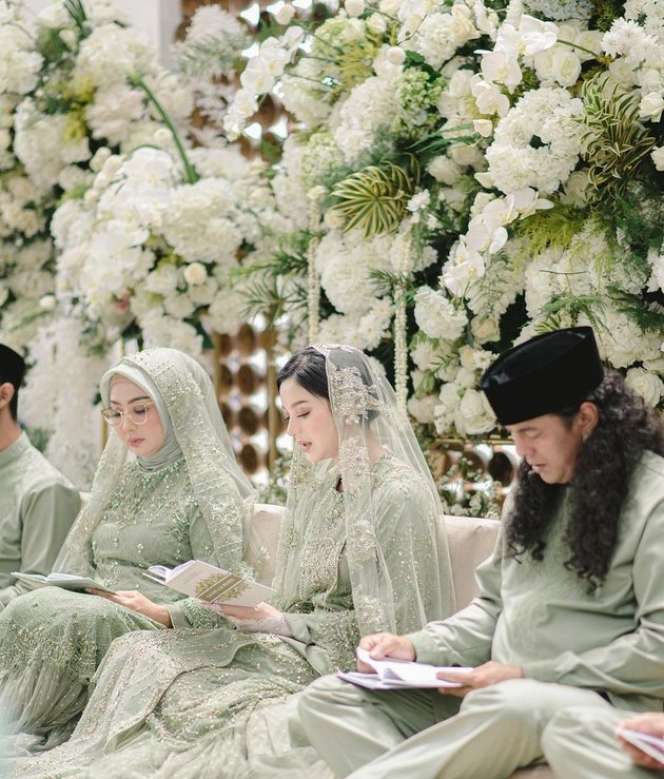 Masyaallah, Cantiknya Glenca Chysara Saat Gelar Pengajian Sebelum Nikah!