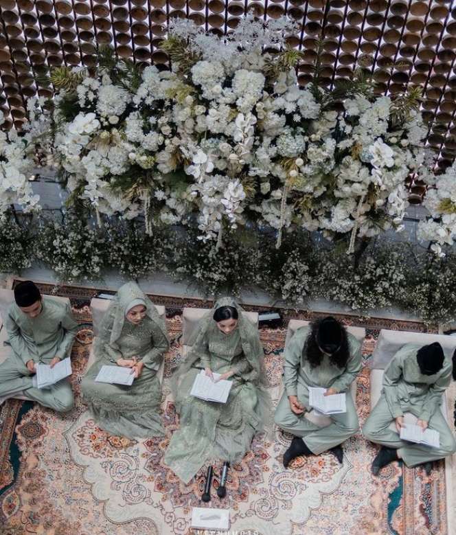 Masyaallah, Cantiknya Glenca Chysara Saat Gelar Pengajian Sebelum Nikah!