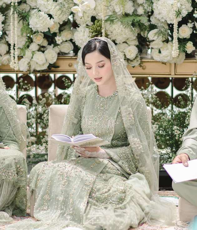 Masyaallah, Cantiknya Glenca Chysara Saat Gelar Pengajian Sebelum Nikah!