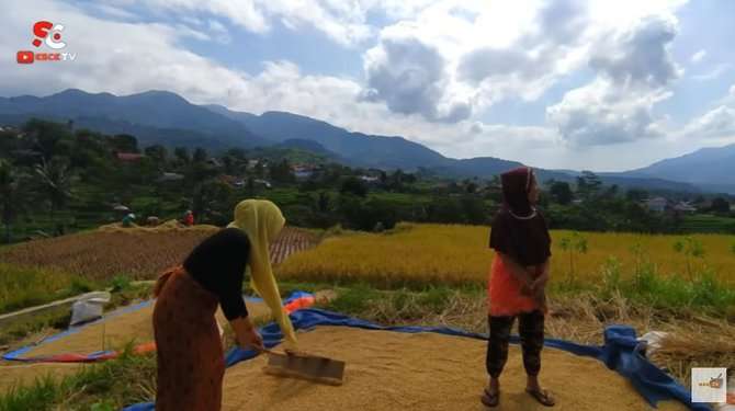 Viral Janda Desa Cantik Bak Bidadari, Disebut Mutiara Tersembunyi di Kampung Terpencil Dikelilingi Gunung