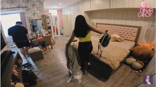 10 Potret Kamar Dinar Candy yang Super Mewah, Ada Brankas Berisi Tumpukan Berlian!