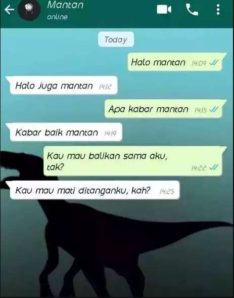10 Chat WhatsApp Mantan Ajak Balikan, Endingnya Bikin Ngelus Dada!