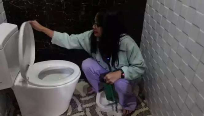 10 Potret Toilet `Aneh` di Rumah Ayu Ting Ting, Satu-Satunya di Dunia, Bikin Tamu Ngakak!