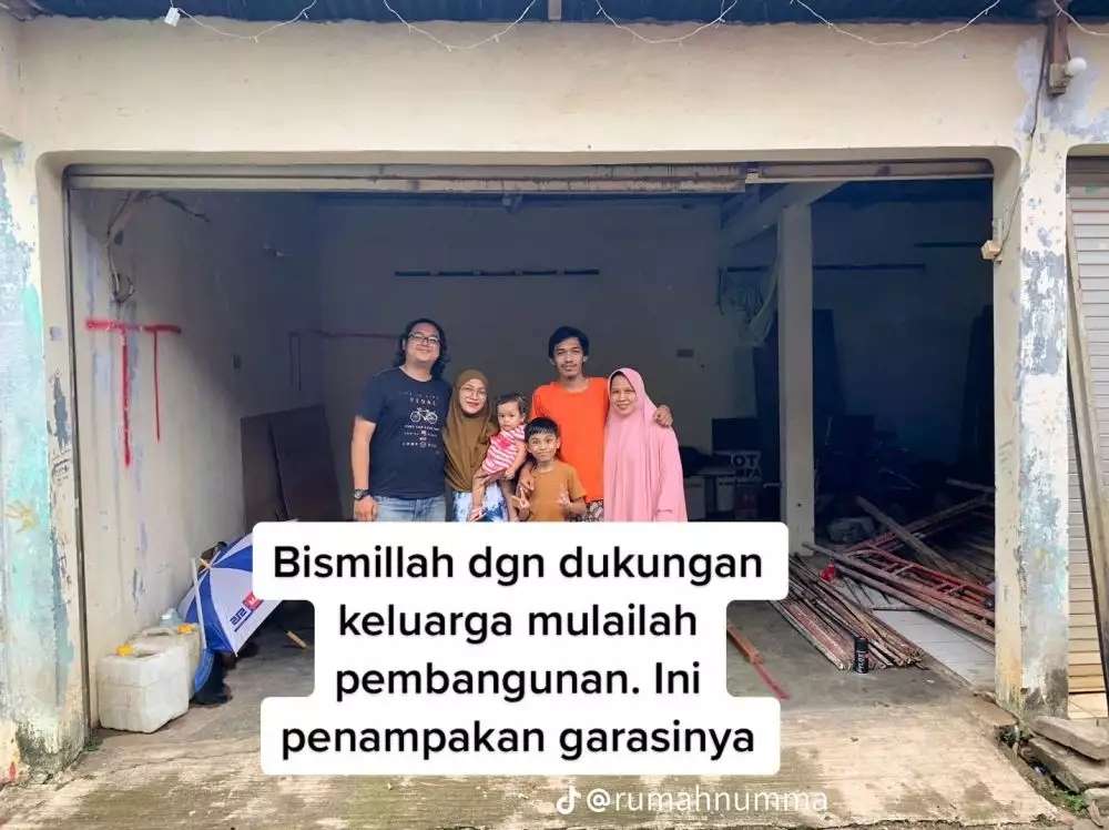 10 Transformasi Garasi Kecil Disulap Jadi Rumah Bertingkat yang Mewah & Estetik, Bak Hunian Orang Kaya!